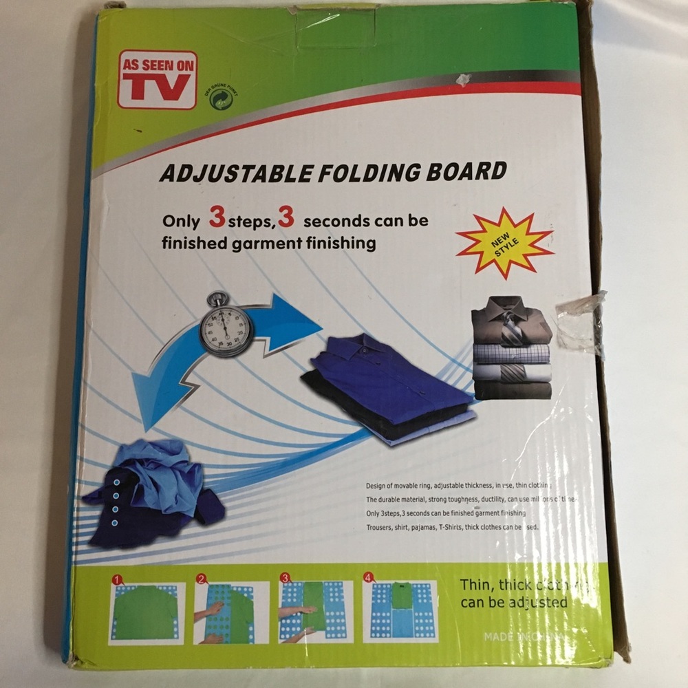 Adjustable Folding Board As Seen in TV